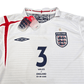 2005/07 England Home Football Shirt (L) Umbro #3 A. Cole (BNWTs)