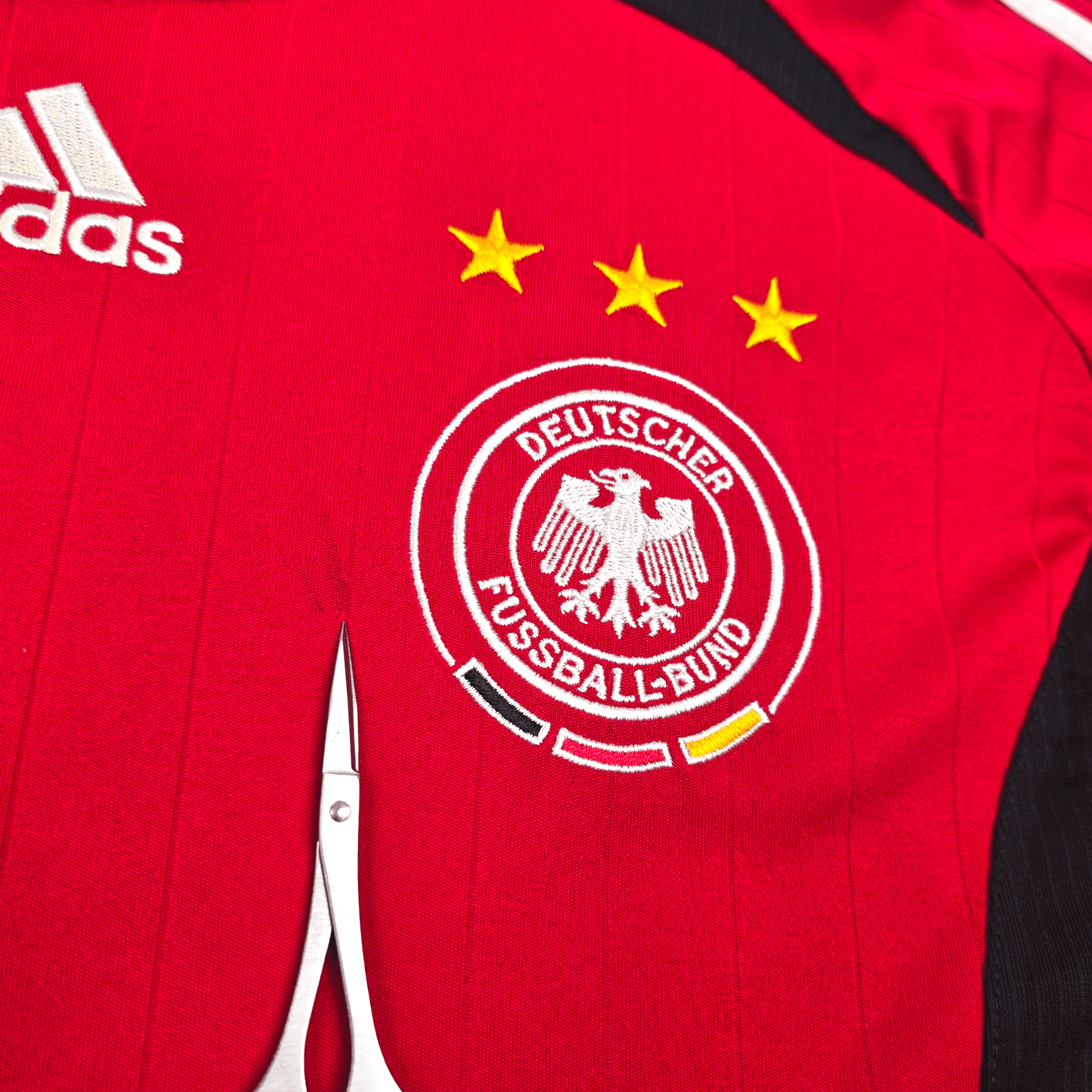 2005/07 Germany Away Football Shirt (M) Adidas #16 Lahm