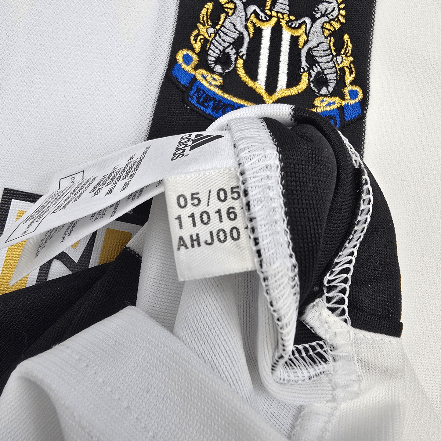 2005/07 Newcastle United Home Football Shirt (2XL) Adidas #9 Shearer