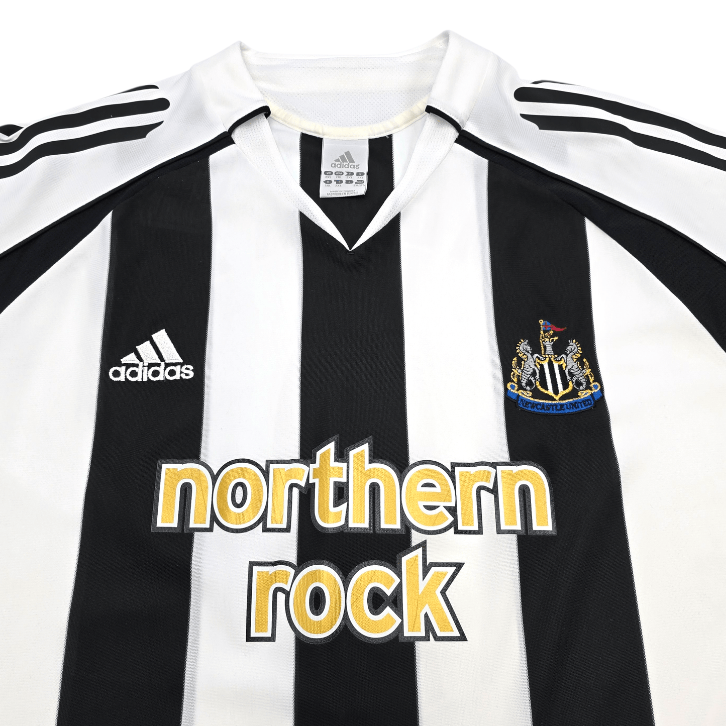 2005/07 Newcastle United Home Football Shirt (2XL) Adidas #9 Shearer