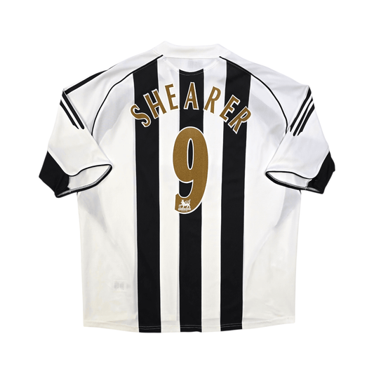 2005/07 Newcastle United Home Football Shirt (2XL) Adidas #9 Shearer