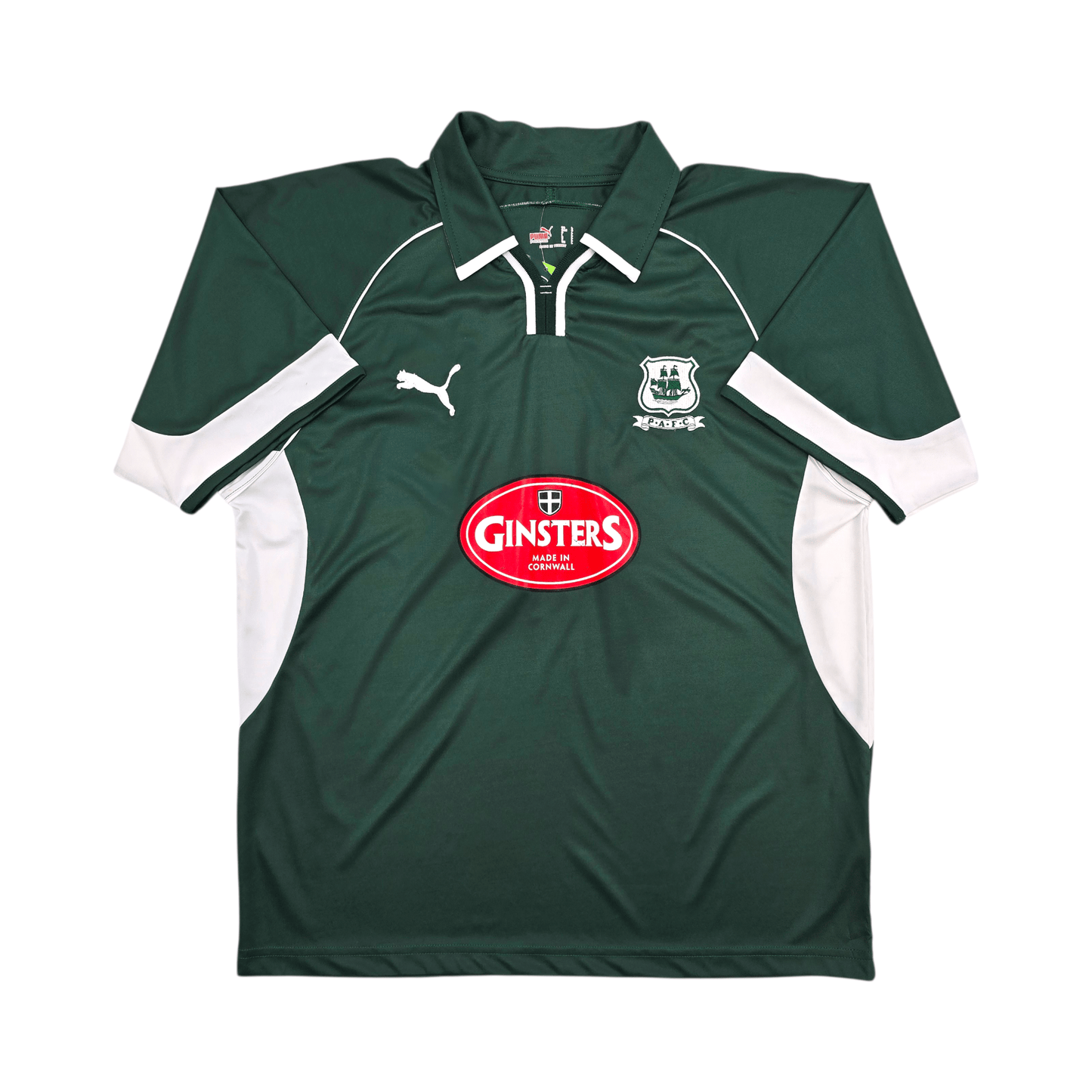 2005/07 Plymouth Argyle Home Football Shirt (L) Puma