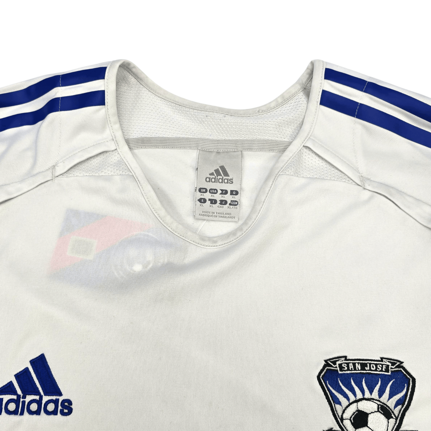 2005/07 San Jose Earthquakes Away Football Shirt (XL) Adidas