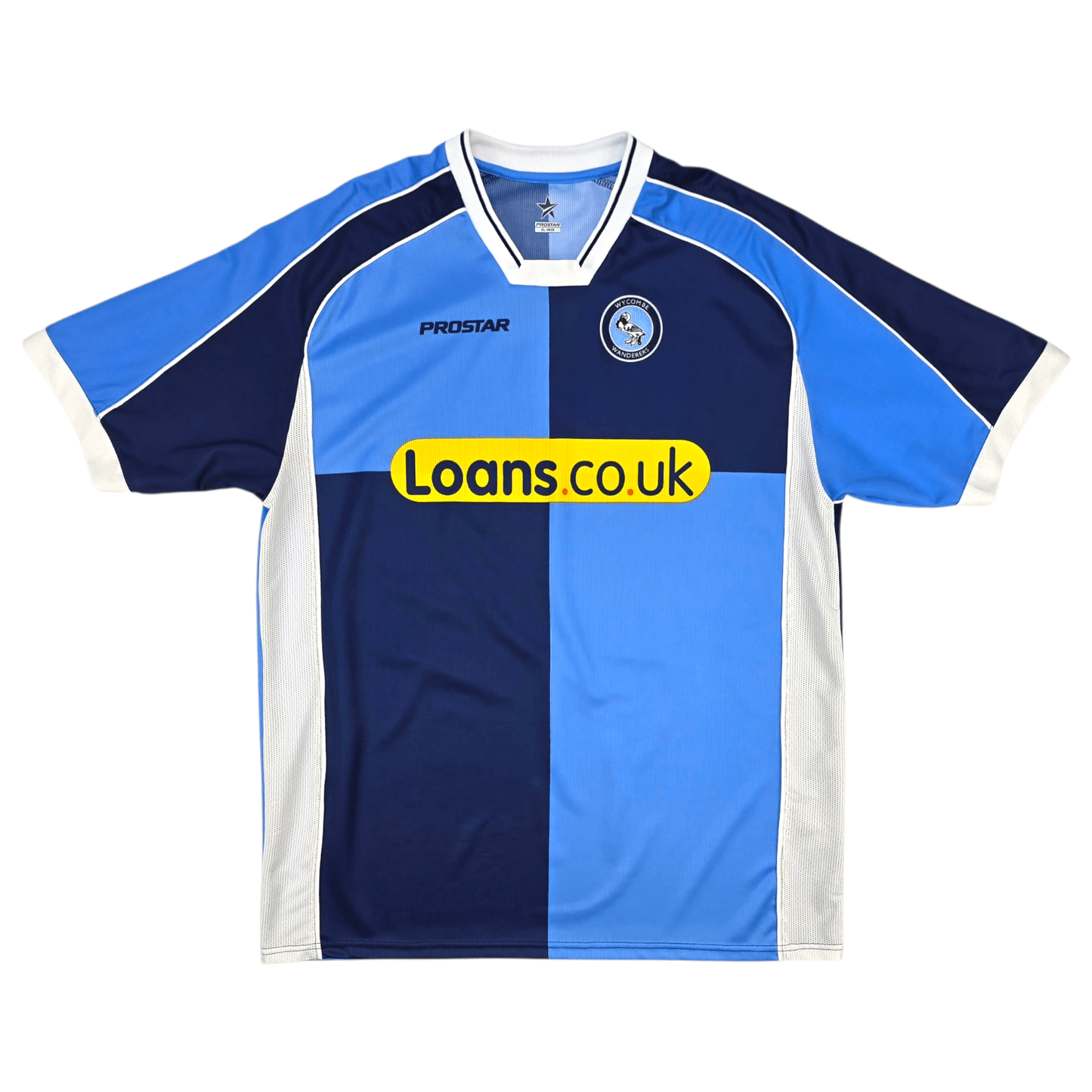2005/07 Wycombe Wanderers Home Football Shirt (XL) Prostar