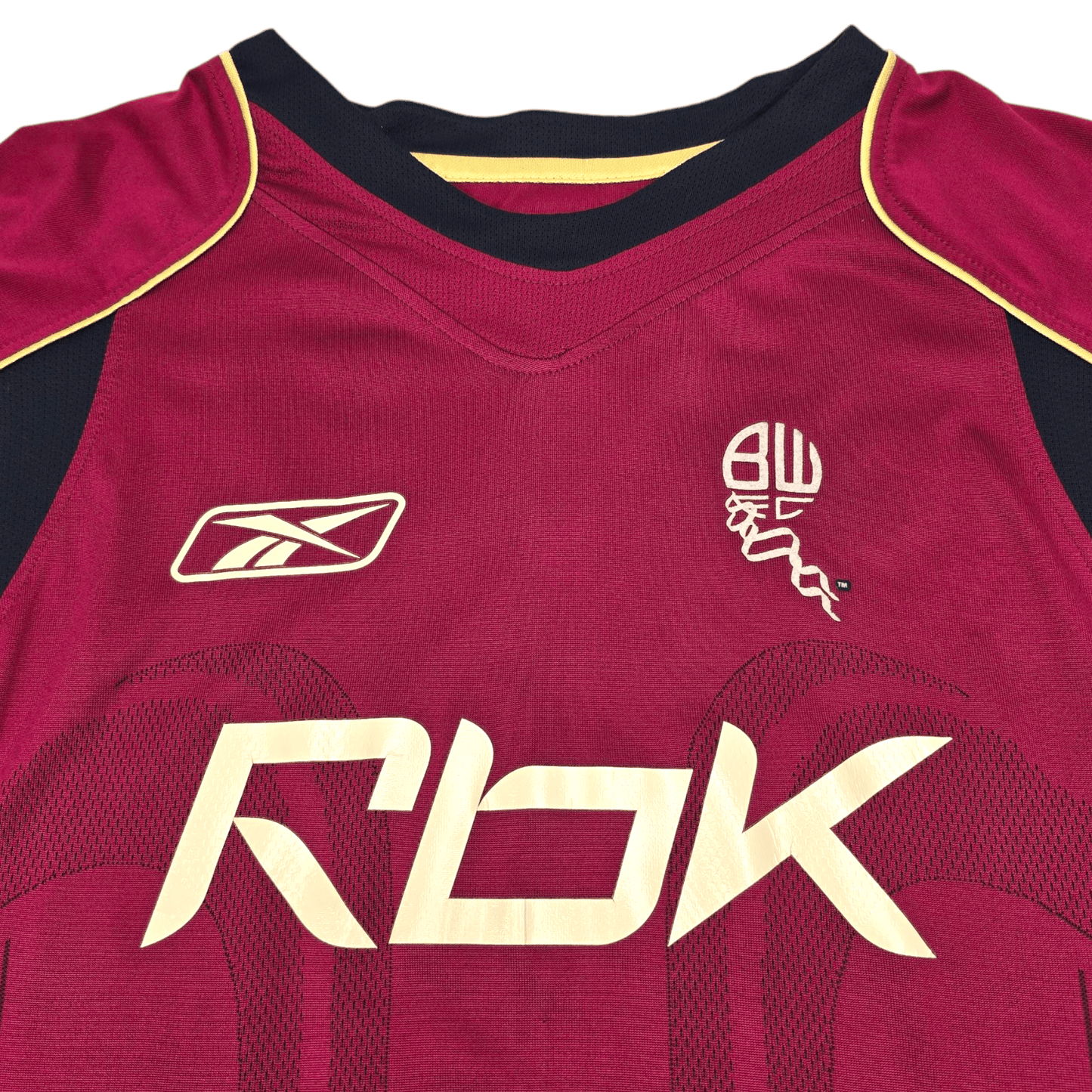 2006/07 Bolton Wanderers Away Football Shirt (L) Reebok #6 Speed