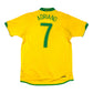 2006/07 Brazil Home Football Shirt (M) Nike #7 Adriano