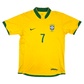 2006/07 Brazil Home Football Shirt (M) Nike #7 Adriano