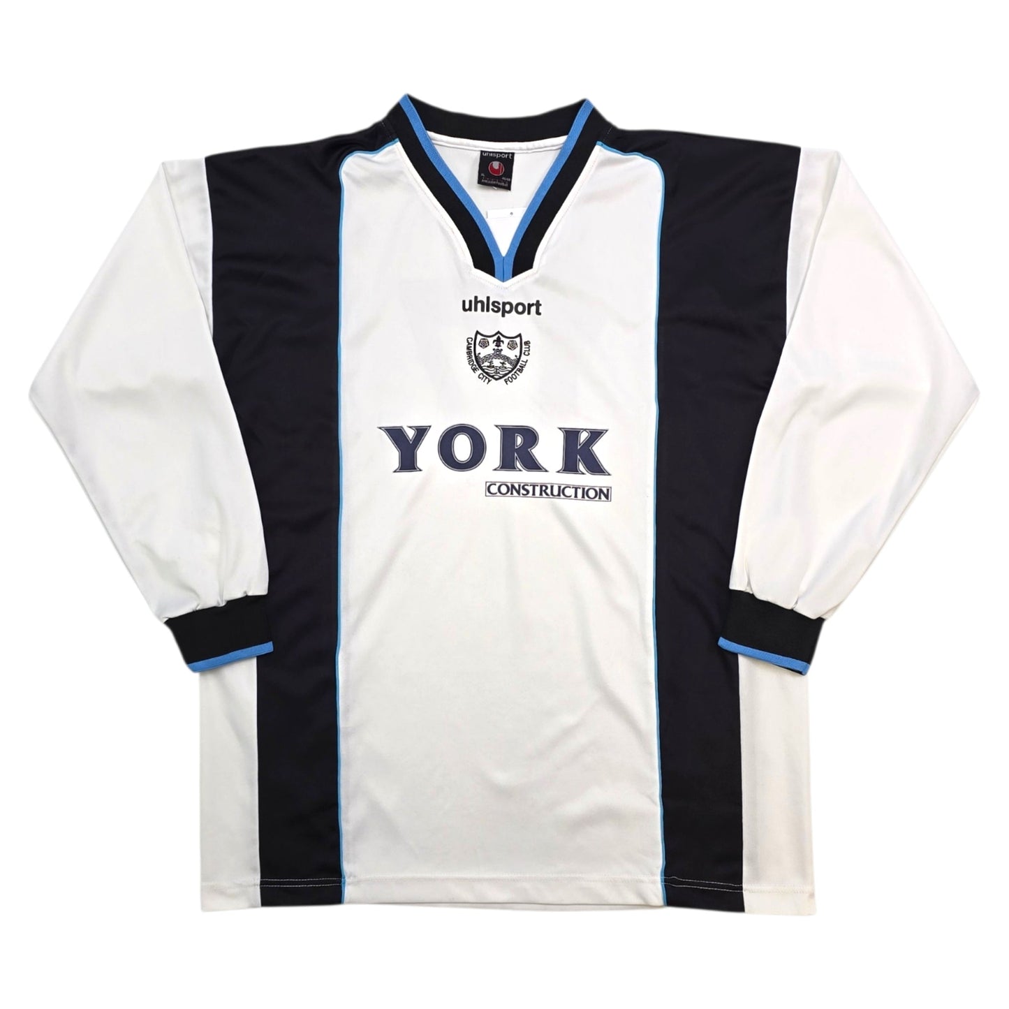 2006/07 Cambridge City Home Football Shirt (XL) Uhlsport #17 (Matchworn)