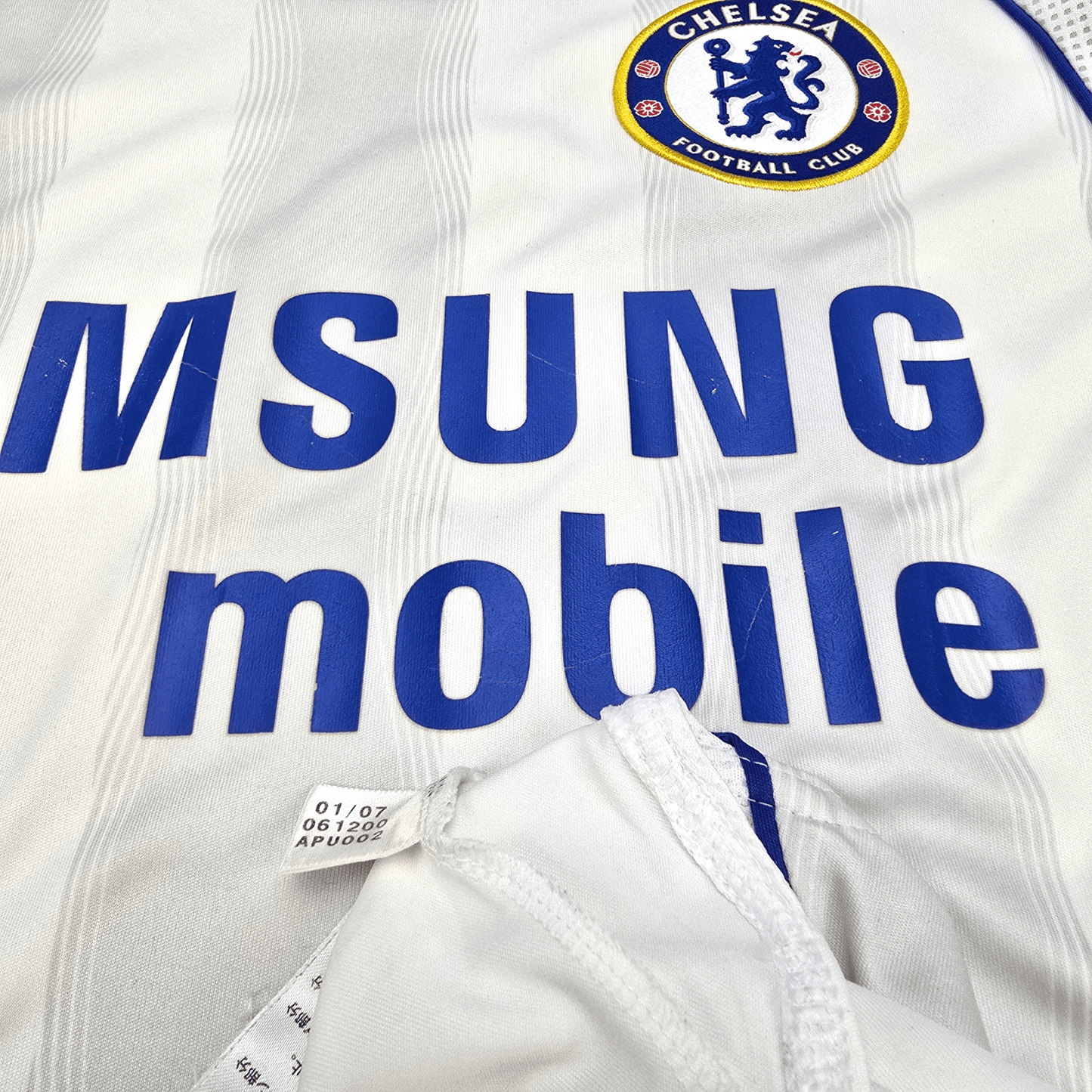 2006/07 Chelsea Away Football Shirt (S) Adidas #11 Drogba