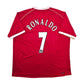 2006/07 Manchester United Home Football Shirt (2XL) Nike #7 Ronaldo