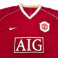 2006/07 Manchester United Home Football Shirt (2XL) Nike #7 Ronaldo