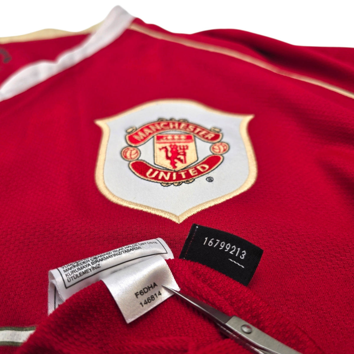2006/07 Manchester United Home Football Shirt (2XL) Nike #8 Rooney