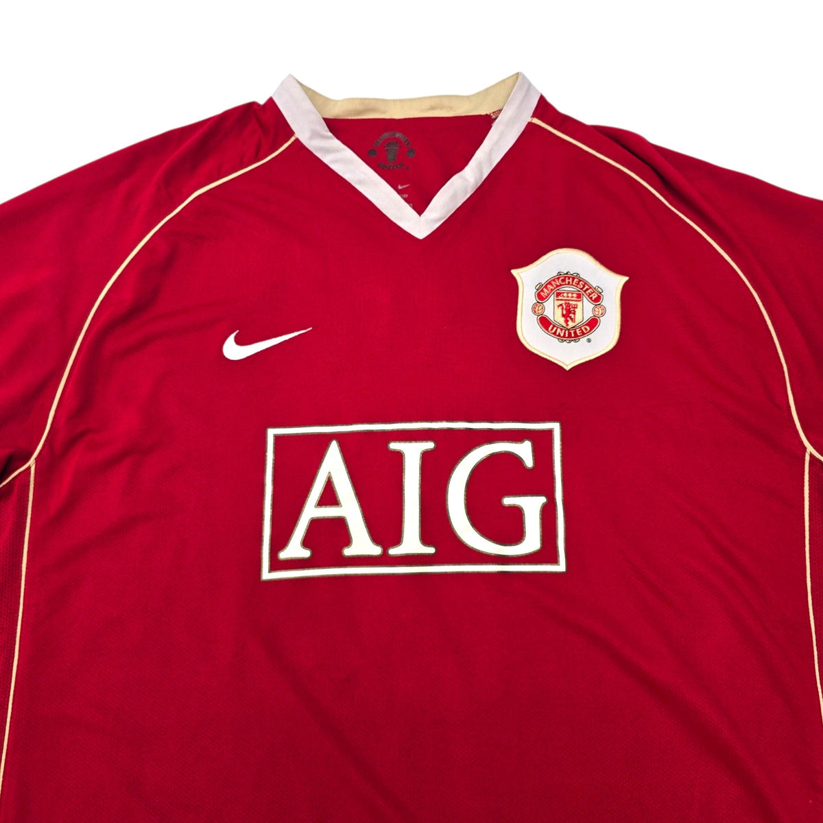2006/07 Manchester United Home Football Shirt (2XL) Nike #8 Rooney