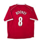 2006/07 Manchester United Home Football Shirt (2XL) Nike #8 Rooney