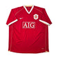 2006/07 Manchester United Home Football Shirt (3XL) Nike #8 Rooney