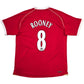 2006/07 Manchester United Home Football Shirt (L) Nike #10 Rooney