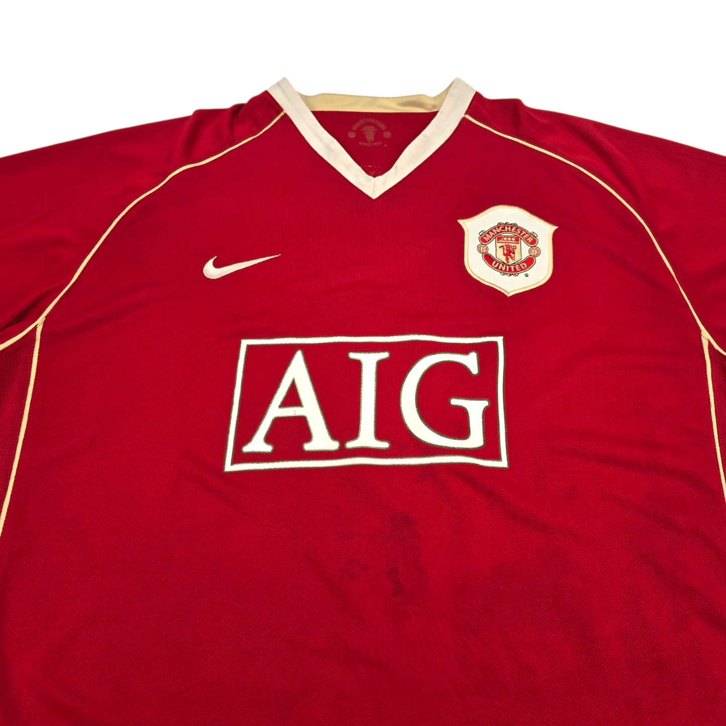 2006/07 Manchester United Home Football Shirt (XL) Nike
