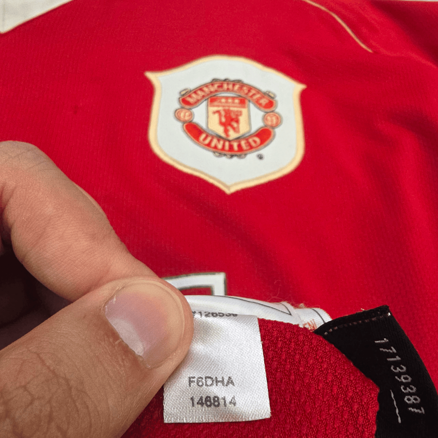 2006/07 Manchester United Home Football Shirt (XL) Nike