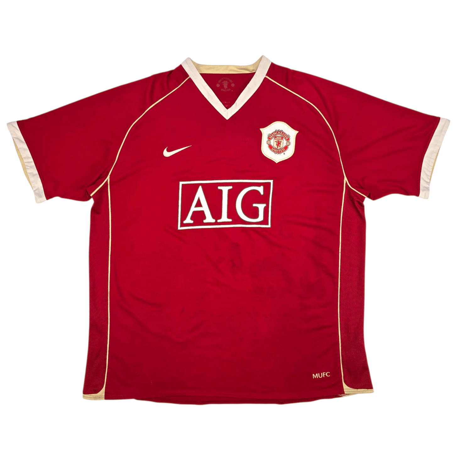 2006/07 Manchester United Home Football Shirt (XL) Nike