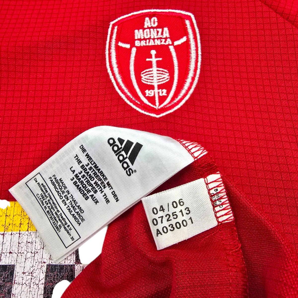 2006/07 Monza Home Football Shirt (L) Adidas