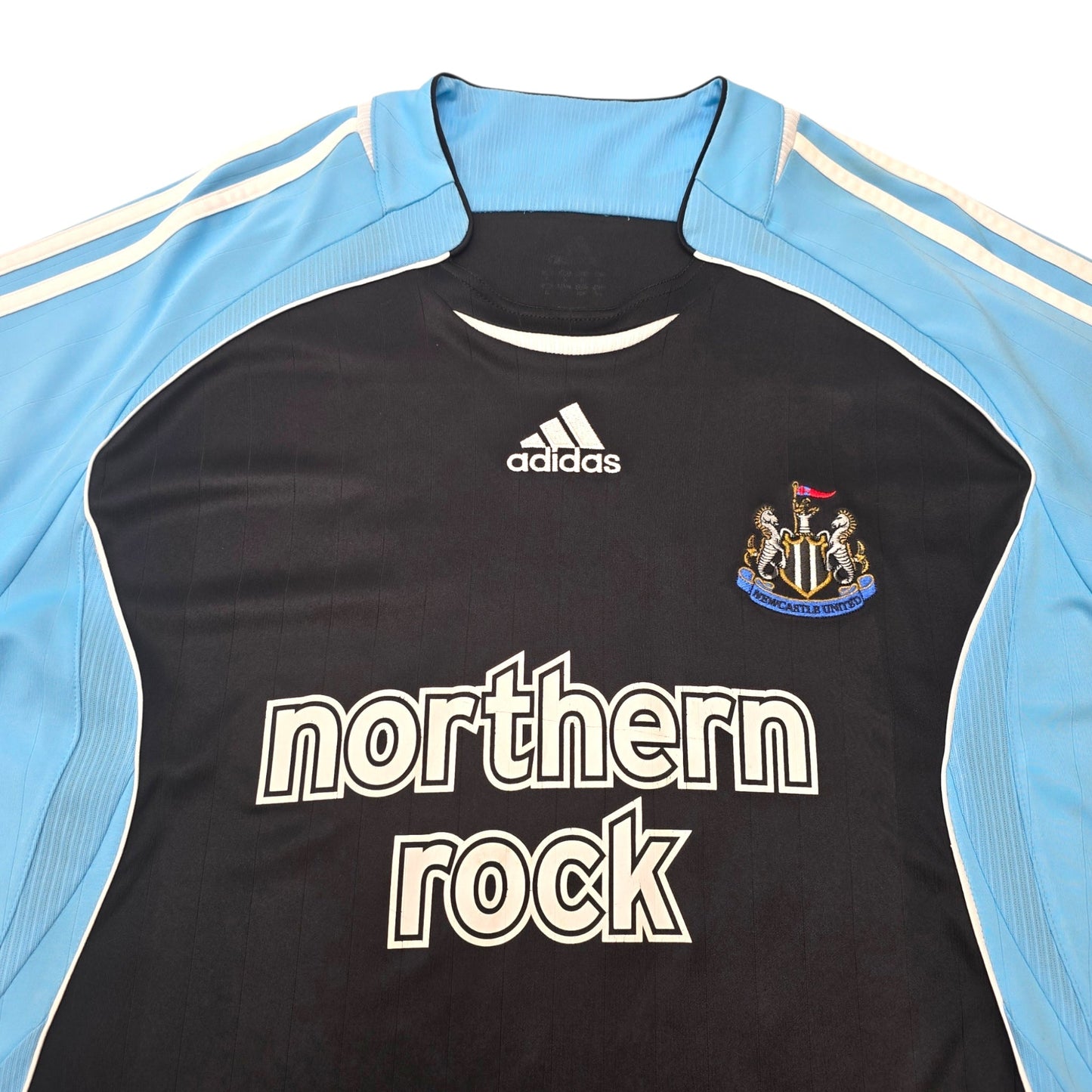 2006/07 Newcastle United Third Football Shirt (L) Adidas #17 Parker