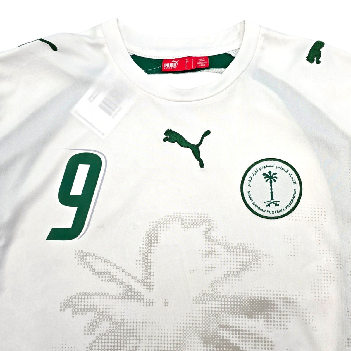 2006/07 Saudi Arabia Home Football Shirt (L) Puma #9 Al Jaber