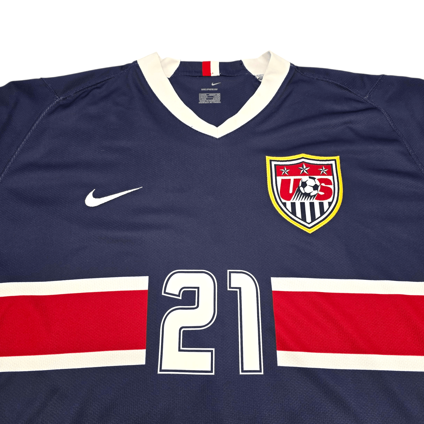2006/07 USA Away Football Shirt (XL) Nike #21 Donovan