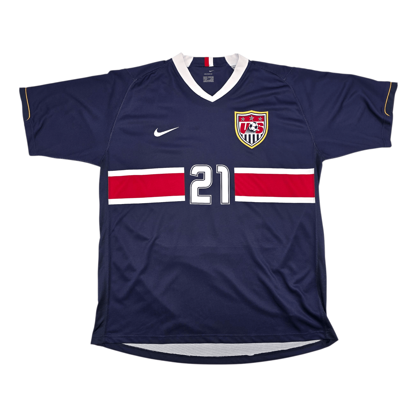 2006/07 USA Away Football Shirt (XL) Nike #21 Donovan