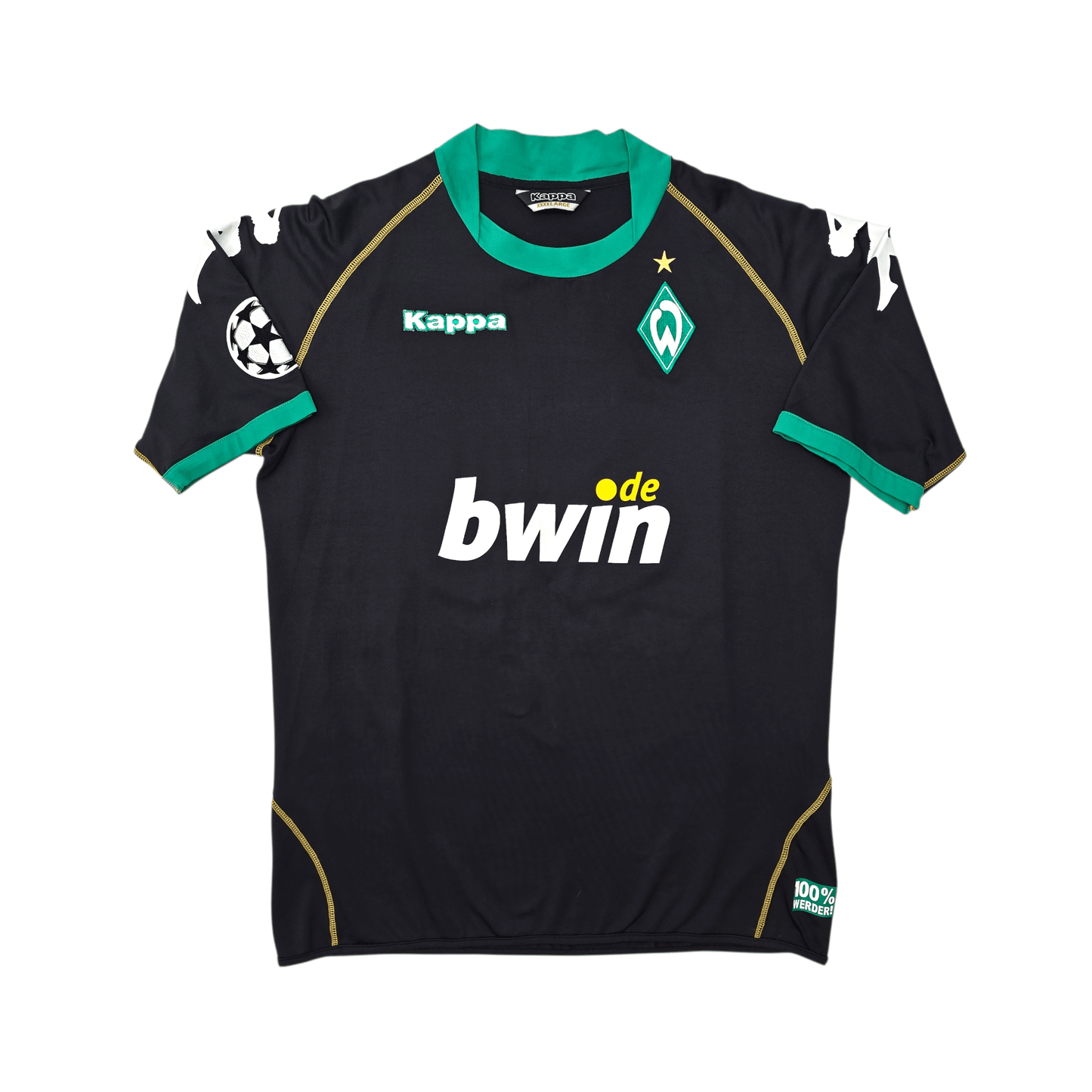 2006/07 Werder Bremen Third Football Shirt (4XL) Kappa #23 Almeida