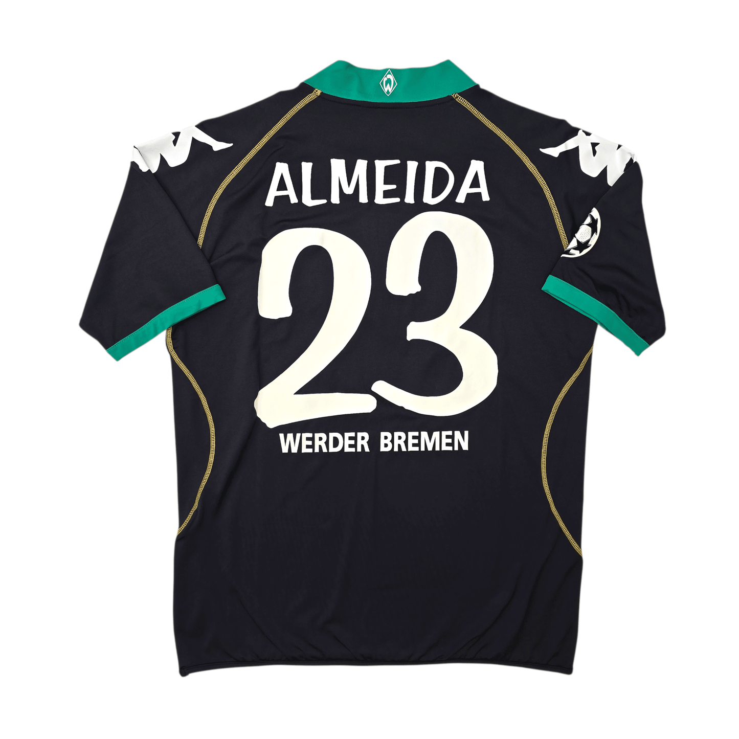 2006/07 Werder Bremen Third Football Shirt (4XL) Kappa #23 Almeida