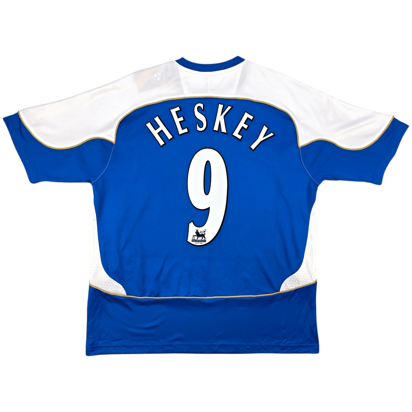 2006/07 Wigan Athletic Home Football Shirt (L) JJB #9 Heskey