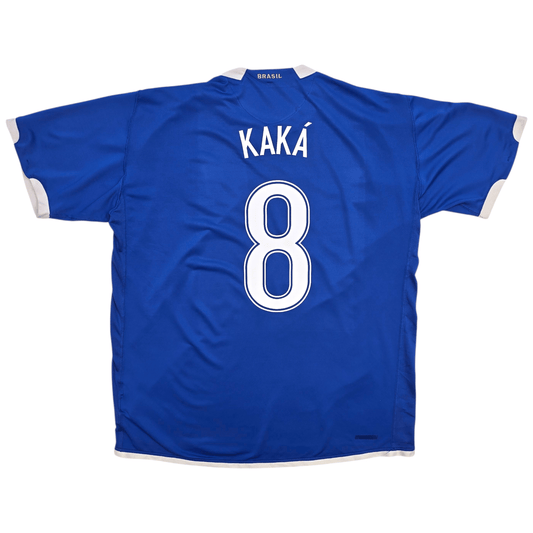2006/08 Brazil Away Football Shirt (L) Nike #8 Kaka