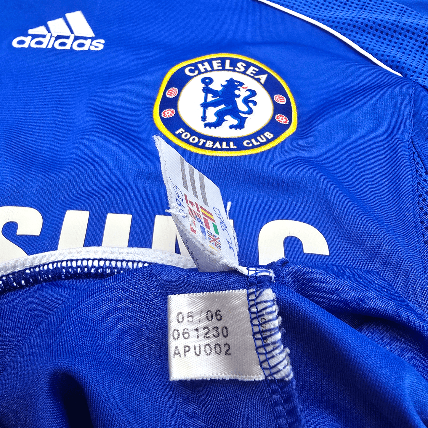 2006/08 Chelsea Home Football Shirt (S) Adidas #11 Drogba