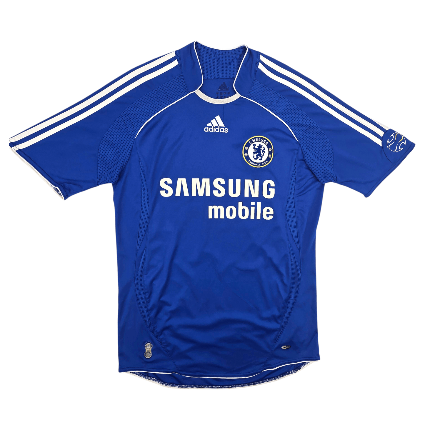 2006/08 Chelsea Home Football Shirt (S) Adidas #11 Drogba