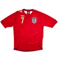 2006/08 England Away Football Shirt (L) Umbro #7 Beckham