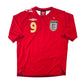 2006/08 England Away Football Shirt (L) Umbro #9 Rooney
