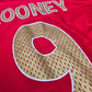 2006/08 England Away Football Shirt (L) Umbro #9 Rooney