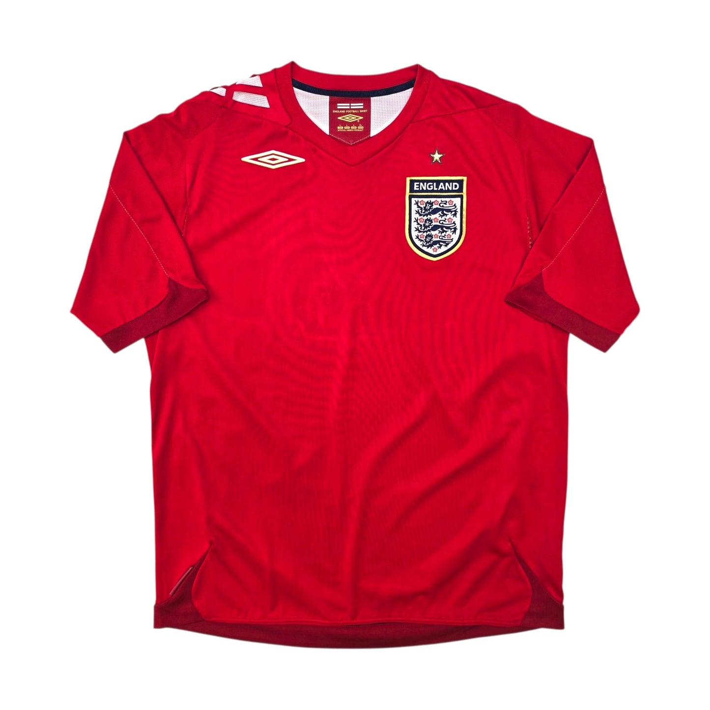 2006/08 England Away Football Shirt (L) Umbro