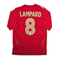 2006/08 England Away Football Shirt (M) Umbro #8 Lampard