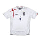 2006/08 England Home Football Shirt (L) Nike #4 Gerrard