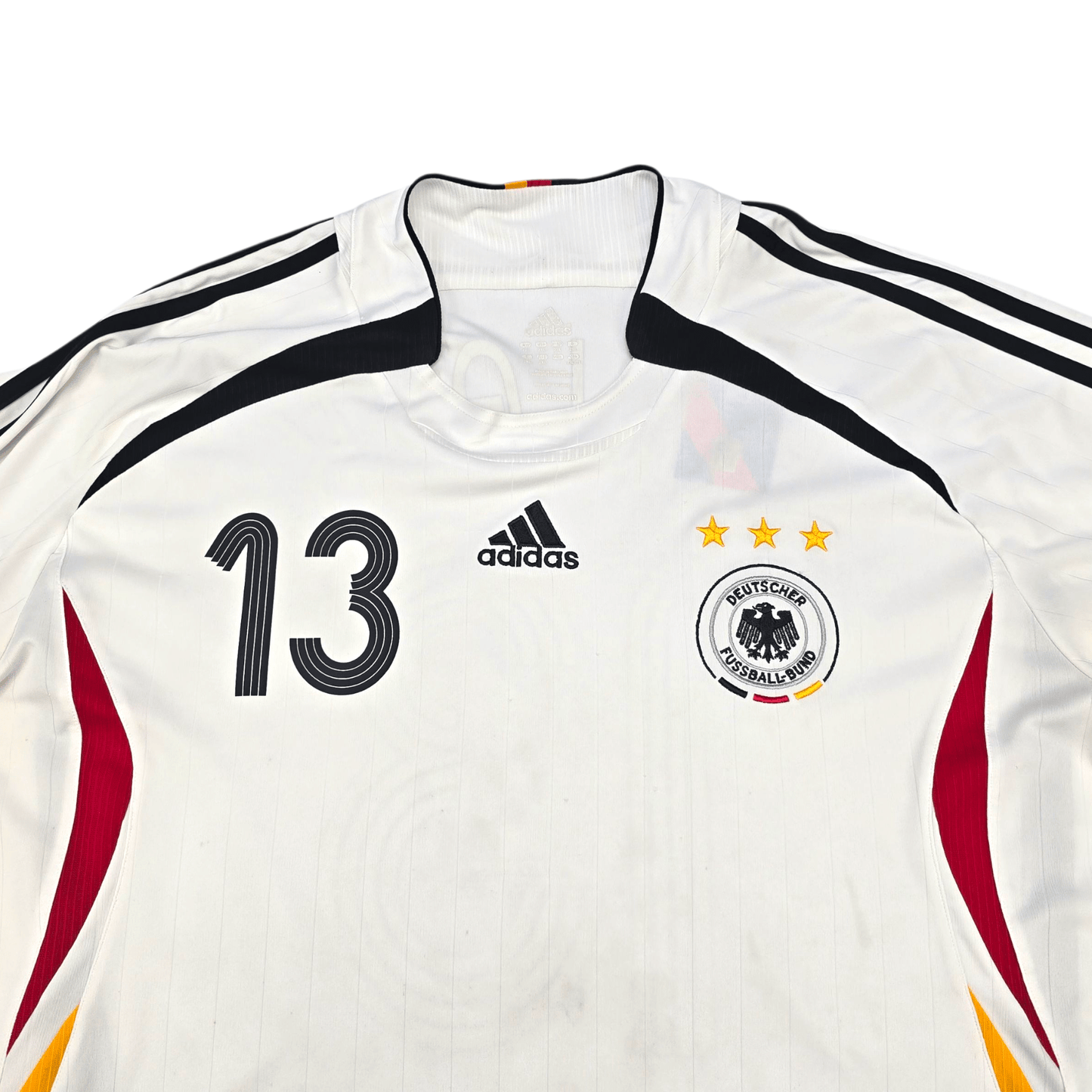 2006/08 Germany Home Football Shirt (2XL) Adidas #13 Ballack