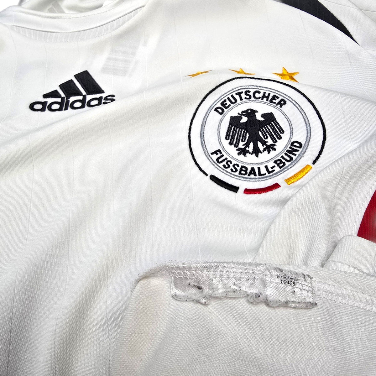 2006/08 Germany Home Football Shirt (M) Adidas #16 Lahm