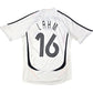 2006/08 Germany Home Football Shirt (M) Adidas #16 Lahm