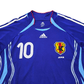 2006/08 Japan Home Football Shirt (L) Adidas #10 Nakamura (Player Version)