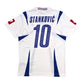 2006/08 Serbia & Montenegro Away Football Shirt (L) Lotto #10 Stankovic