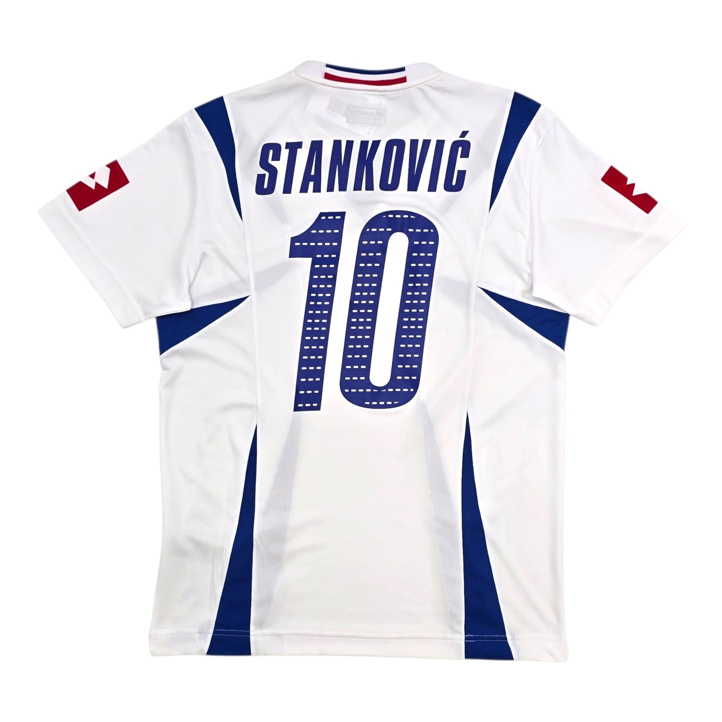 2006/08 Serbia & Montenegro Away Football Shirt (L) Lotto #10 Stankovic