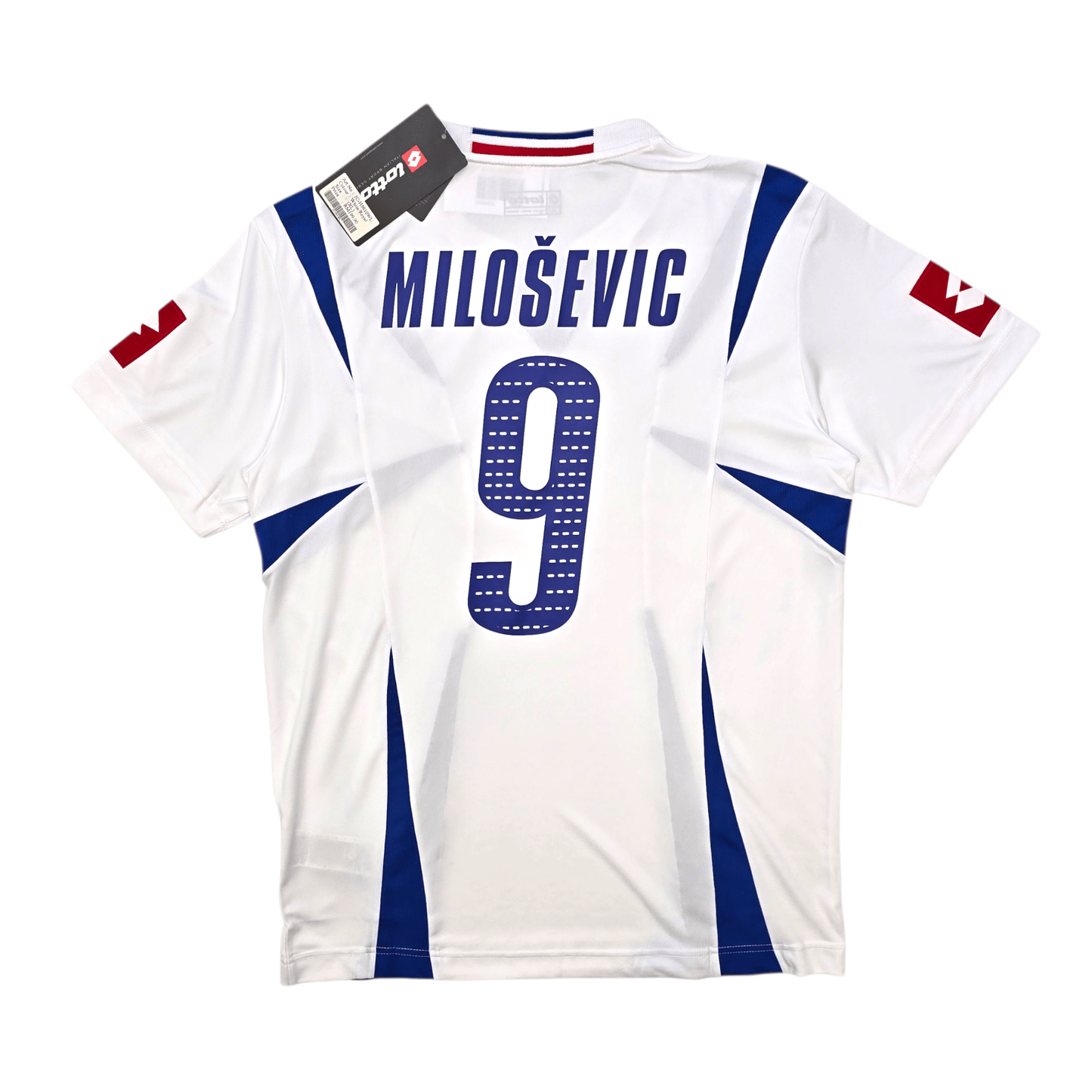 2006/08 Serbia & Montenegro Away Football Shirt (XL) Lotto #9 Milosevic (BNWTs)