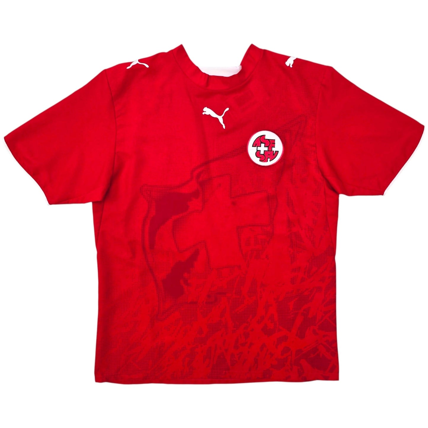 2006/08 Switzerland Home Football Shirt (M) Puma