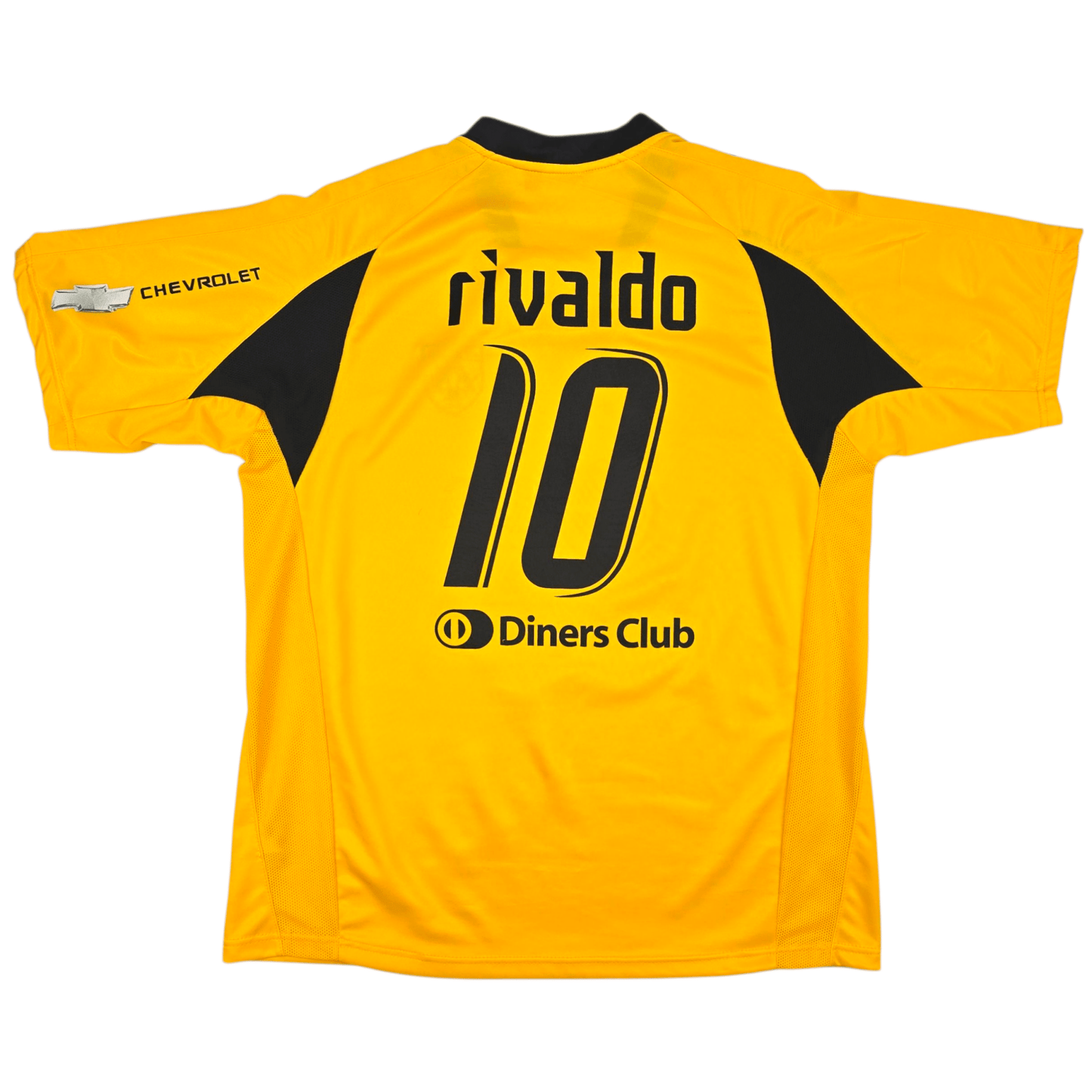 2007/08 AEK Athens Home Football Shirt (XL) Puma #10 Rivaldo