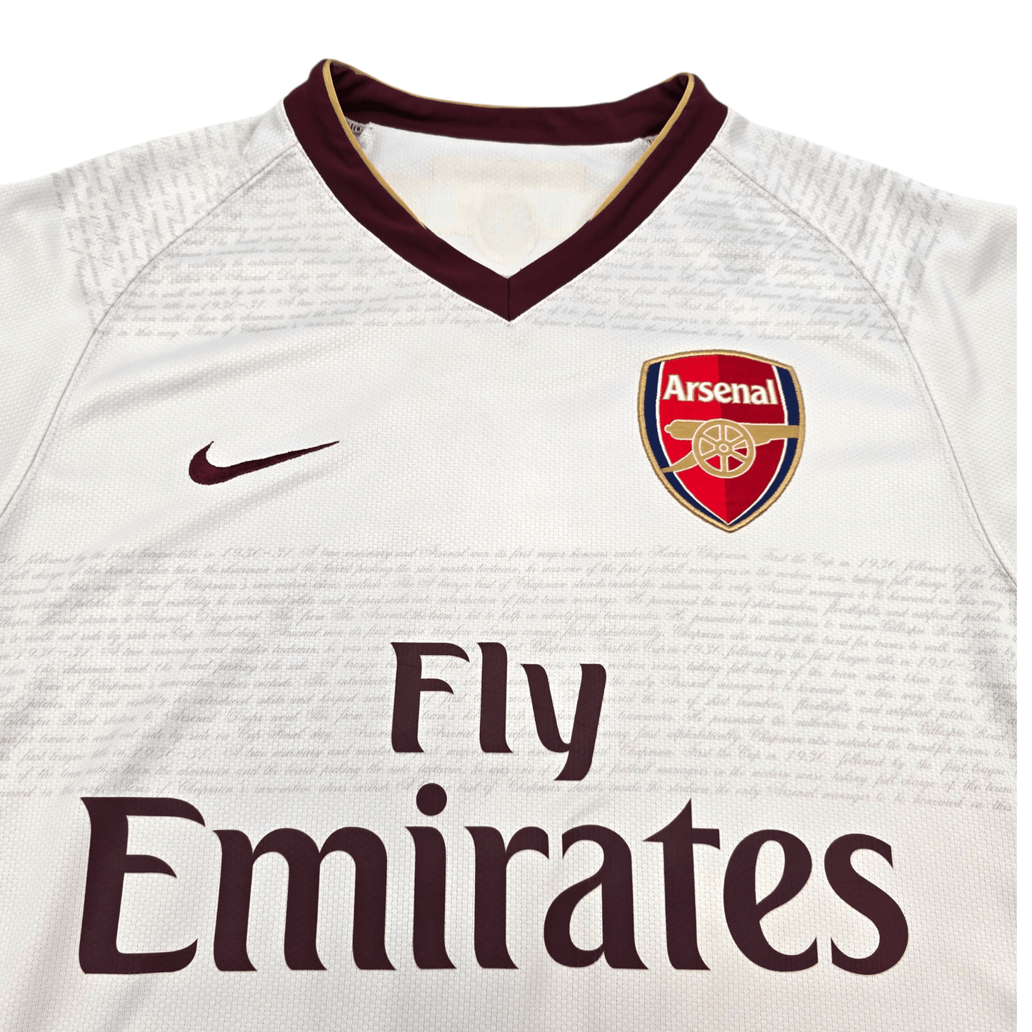 2007/08 Arsenal Away Football Shirt (S) Nike #11 v.Persie